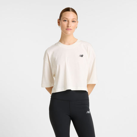 New Balance Women's Reimagined Oversized Waist T-Shirt-1
