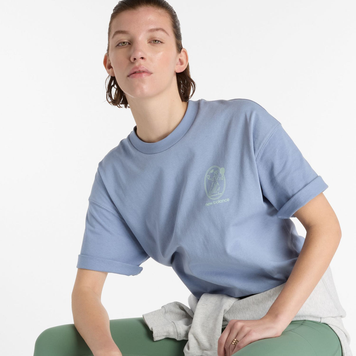 New Balance Women's NB X Debut Vase T-Shirt-2