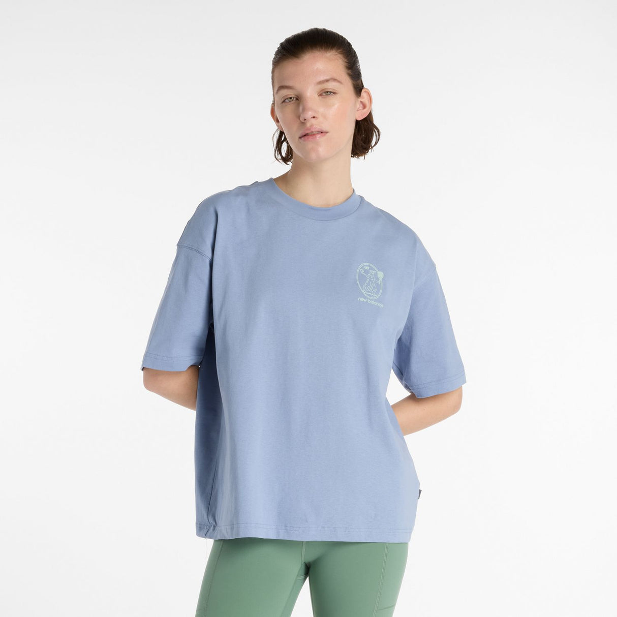 New Balance Women's NB X Debut Vase T-Shirt-3