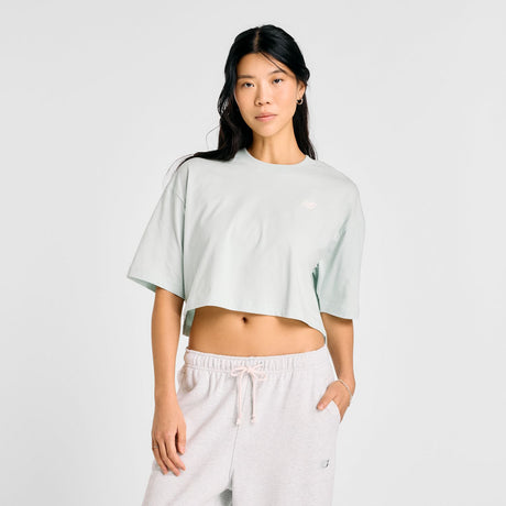 New Balance Women's Reimagined Oversized Waist T-Shirt-1