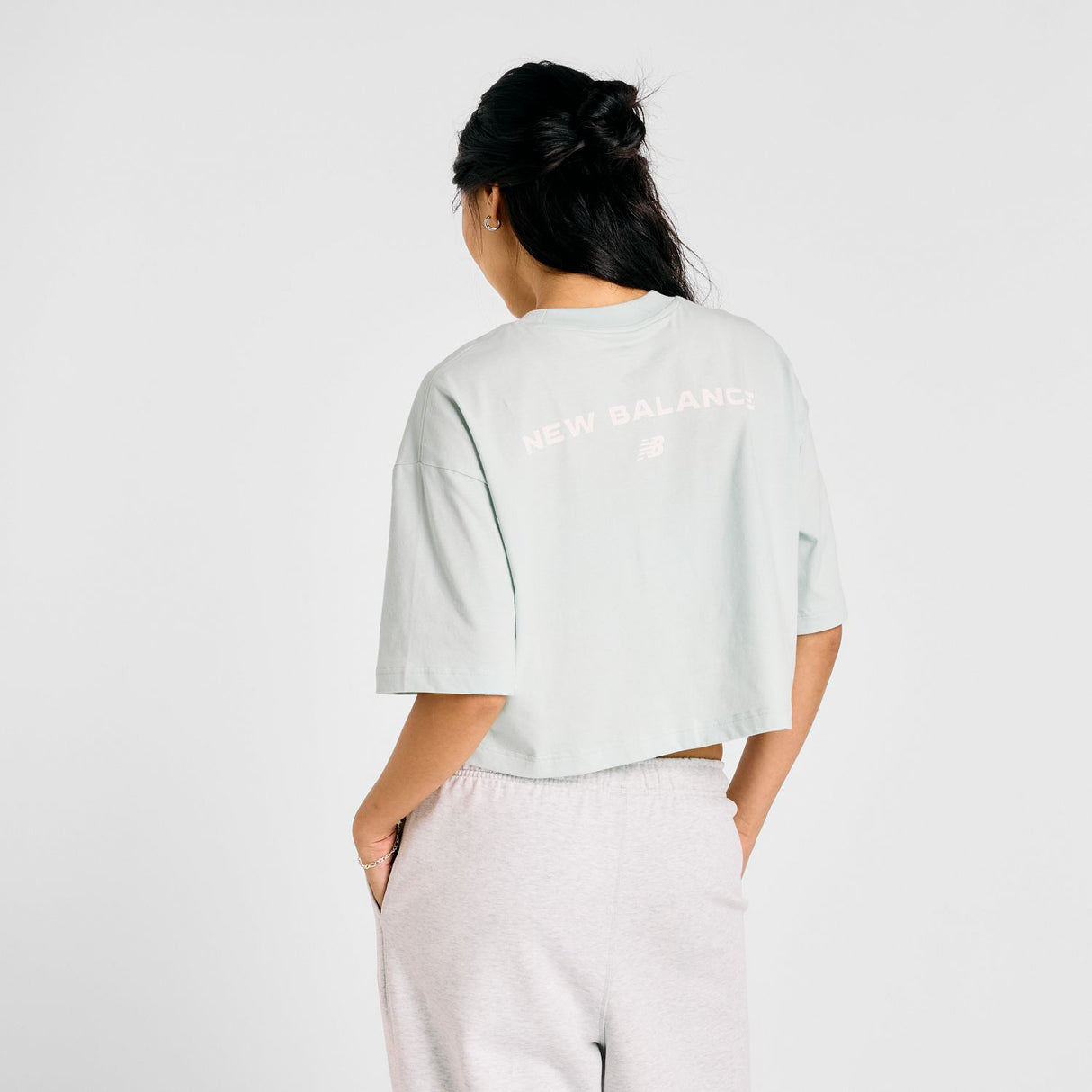 New Balance Women's Reimagined Oversized Waist T-Shirt-3