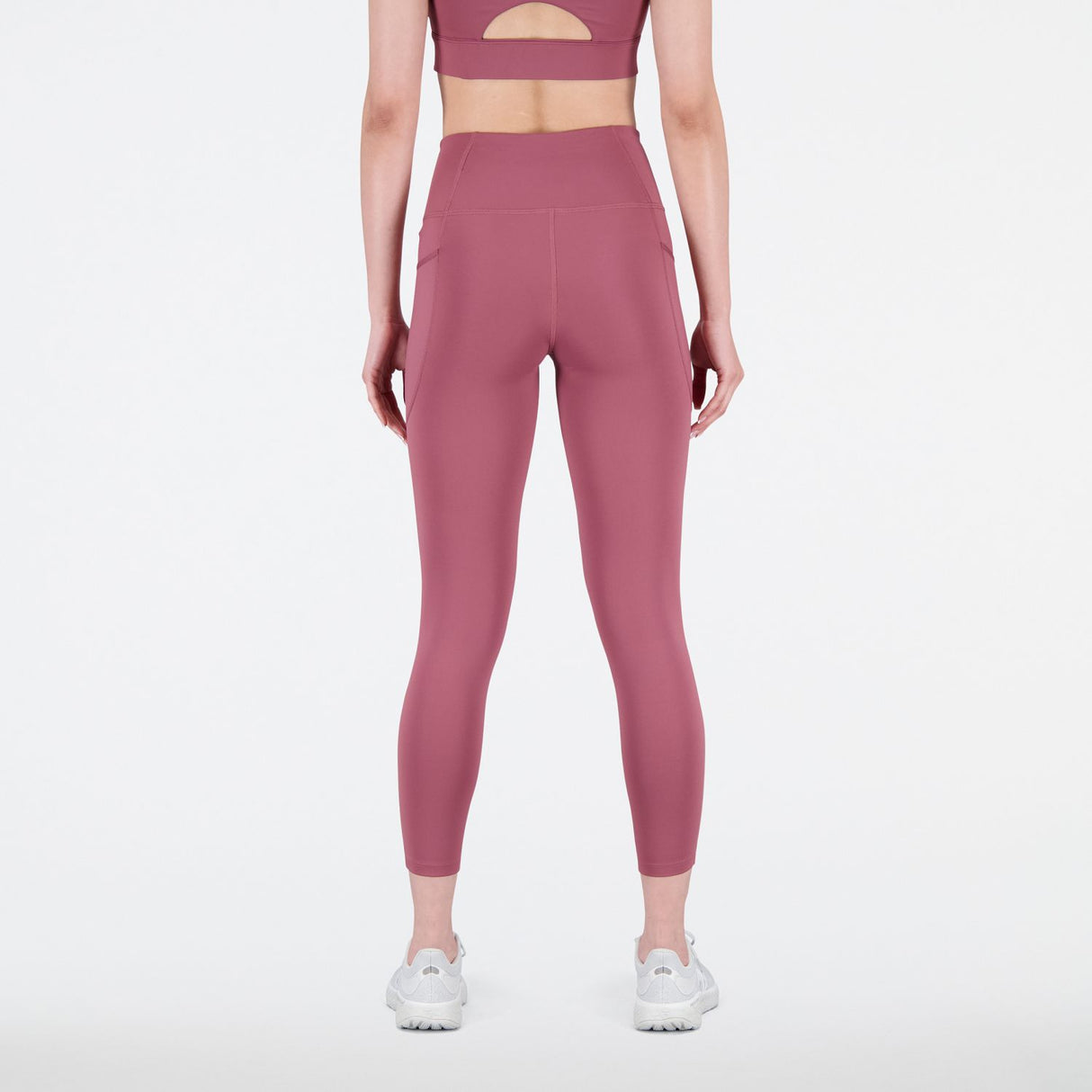 New Balance Women's Shape Shield 7/8 High Rise Pocket Tight-5