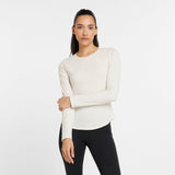 New Balance Women's Micro-Rib Long Sleeve-1