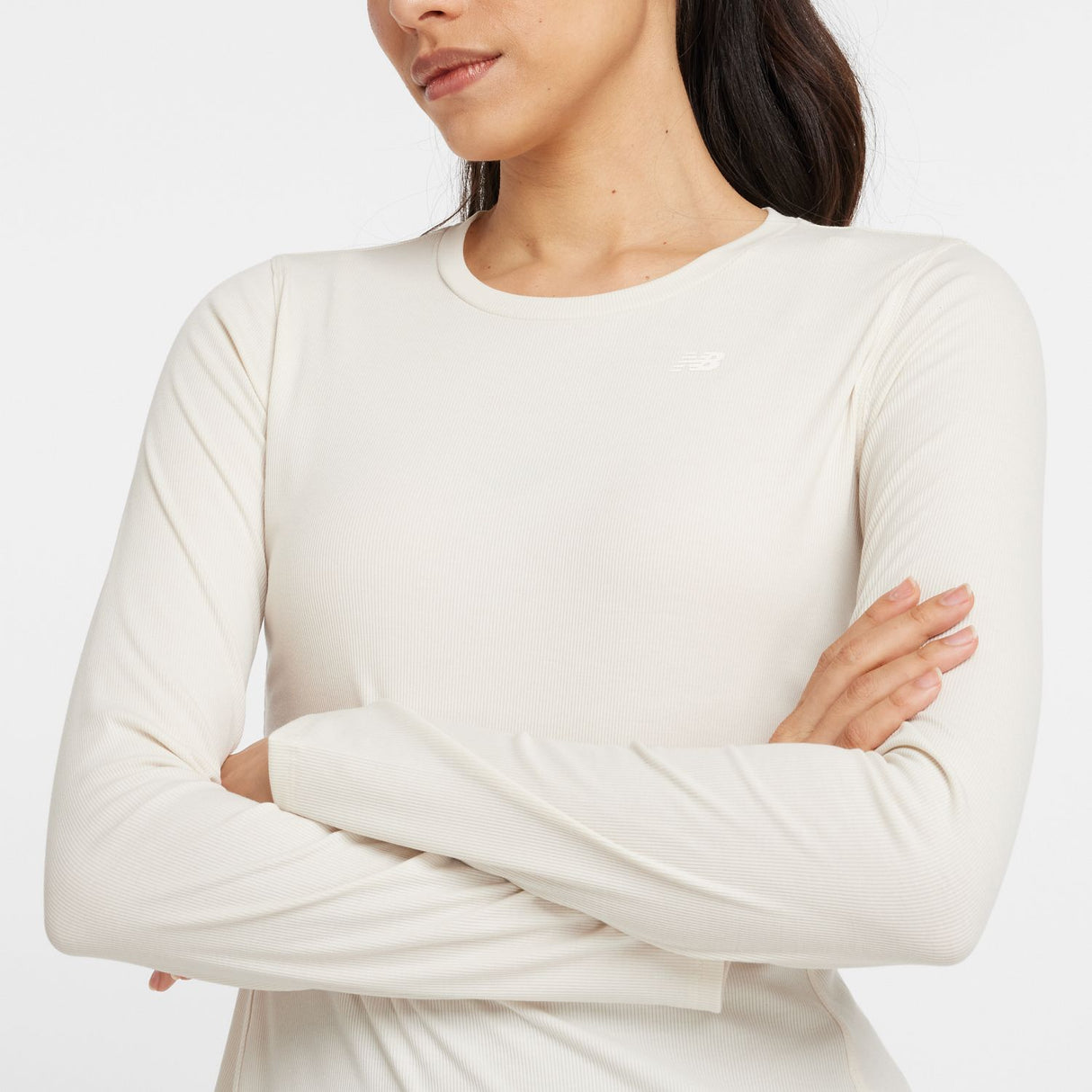 New Balance Women's Micro-Rib Long Sleeve-4