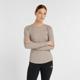 New Balance Women's Micro-Rib Long Sleeve-1