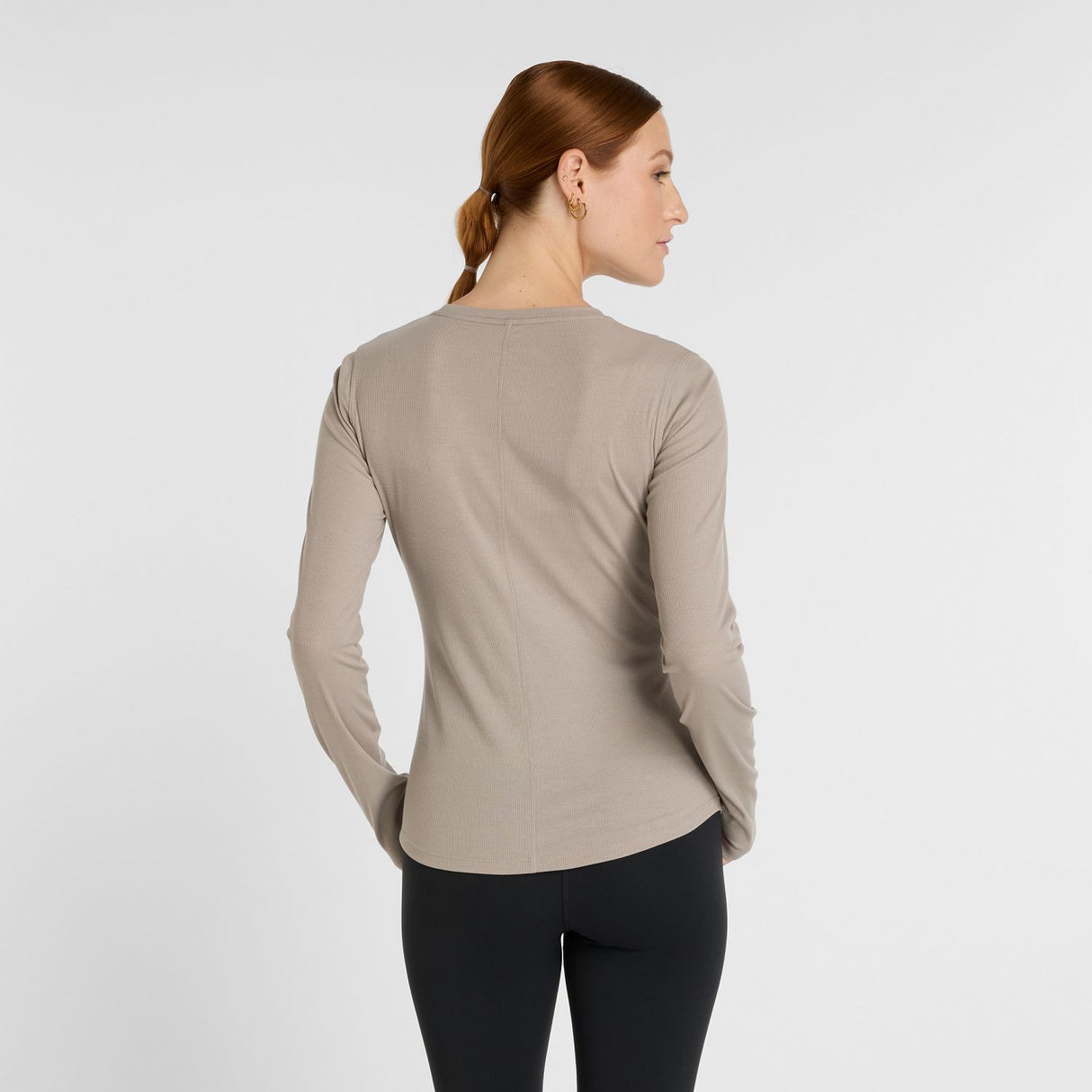 New Balance Women's Micro-Rib Long Sleeve-3