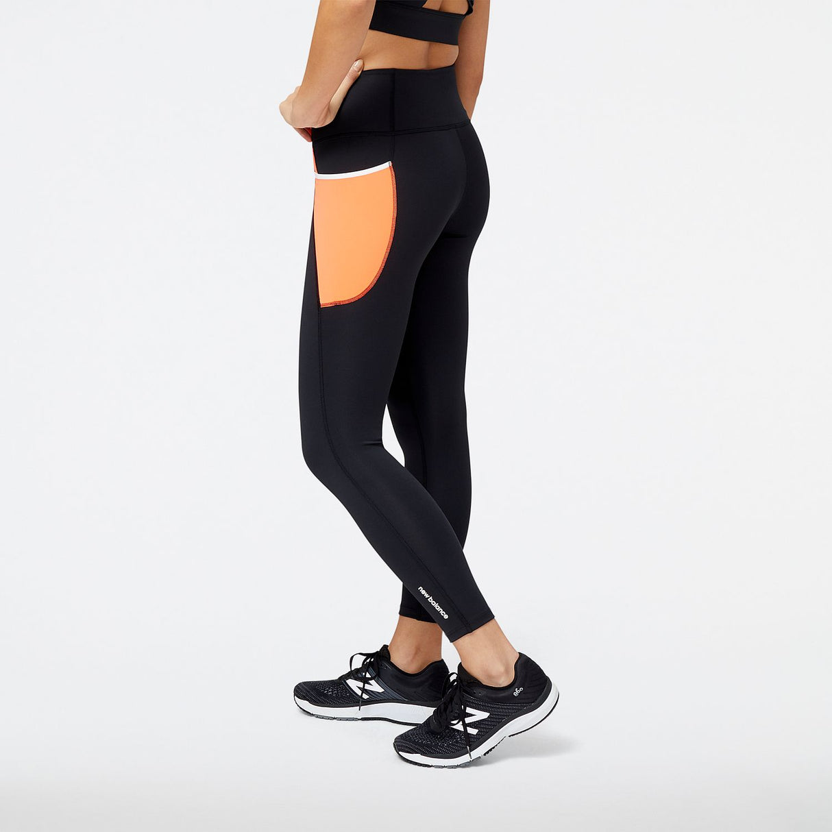 New Balance Women's Shape Shield 7/8 High Rise Pocket Tight-2