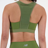 New Balance Women's Sleek Medium Support Pocket Sports Bra-4