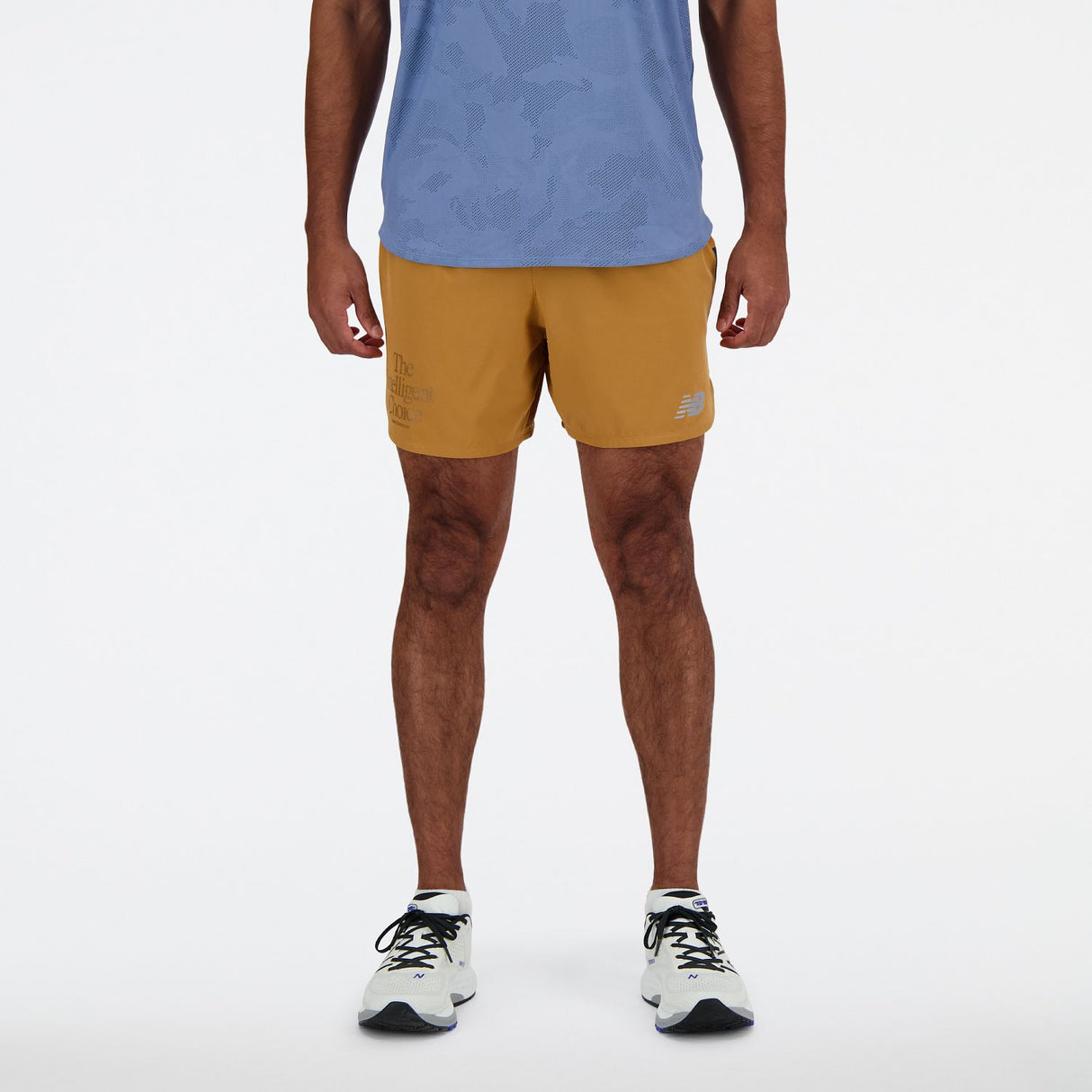 New Balance Men's Graphic Impact Run 5 Inch Short-1