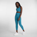 New Balance Women's Sleek Medium Support Pocket Sports Bra-1