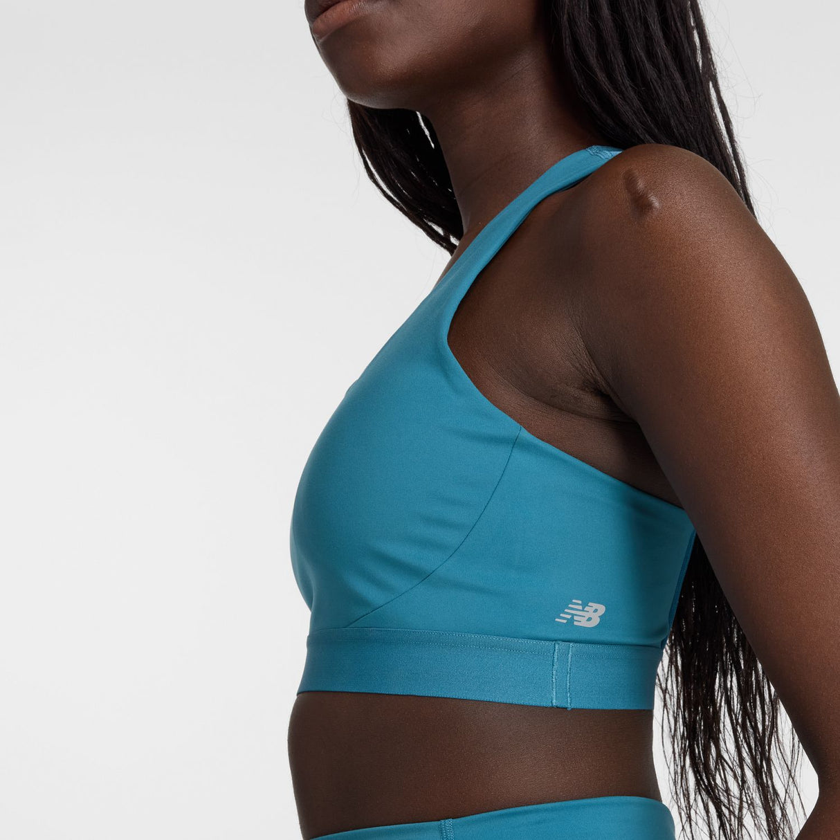 New Balance Women's Sleek Medium Support Pocket Sports Bra-6