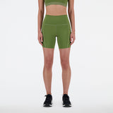 New Balance Women's Sleek Pocket High Rise Short 6-1