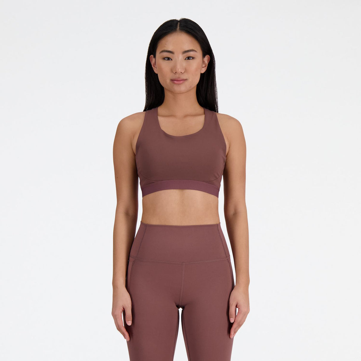 New Balance Women's Sleek Medium Support Pocket Sports Bra-3