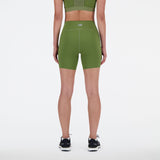 New Balance Women's Sleek Pocket High Rise Short 6-3