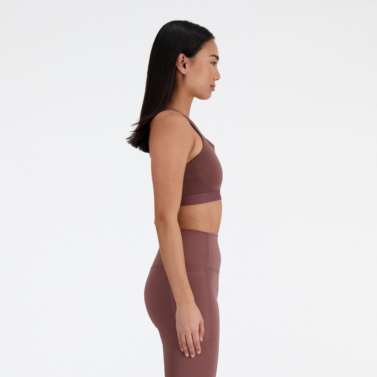 New Balance Women's Sleek Medium Support Pocket Sports Bra-4