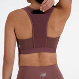 New Balance Women's Sleek Medium Support Pocket Sports Bra-6