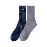 New Balance Ribbed Cuff Mid Calf Socks 2 Pair-2