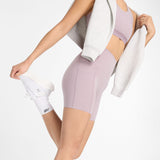 New Balance Women's Sleek Pocket High Rise Short 6-2