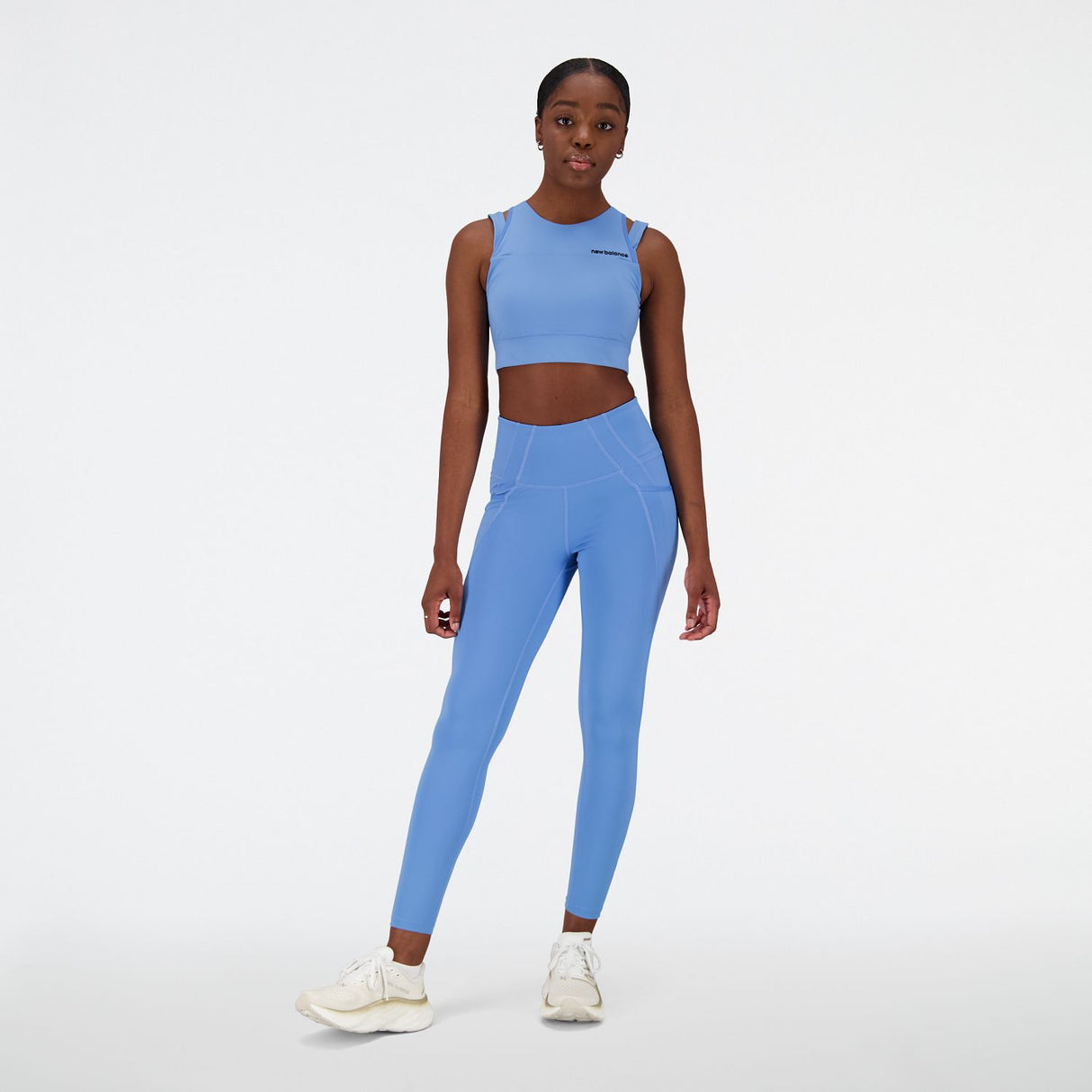 New Balance Women's Shape Shield 7/8 High Rise Pocket Tight-2