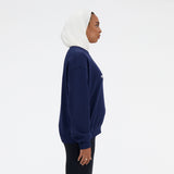 New Balance Women's Sport Essentials French Terry Logo Crew-3