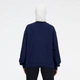 New Balance Women's Sport Essentials French Terry Logo Crew-4