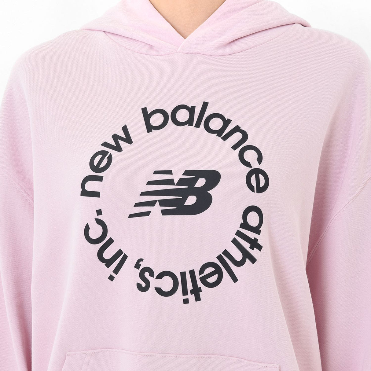 New Balance Women's Sport French Terry Oversized Graphic Hoodie-4