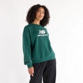 New Balance Women's Sport Essentials French Terry Logo Crew-1