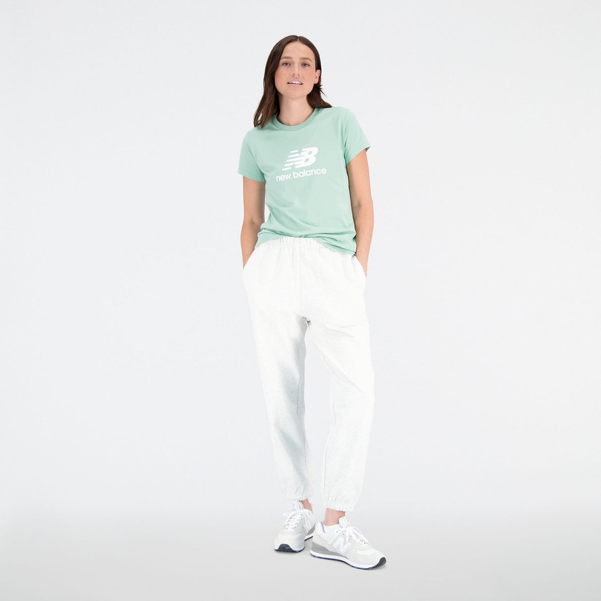 New Balance Women's Sport Essentials Premium Fleece Pants-2