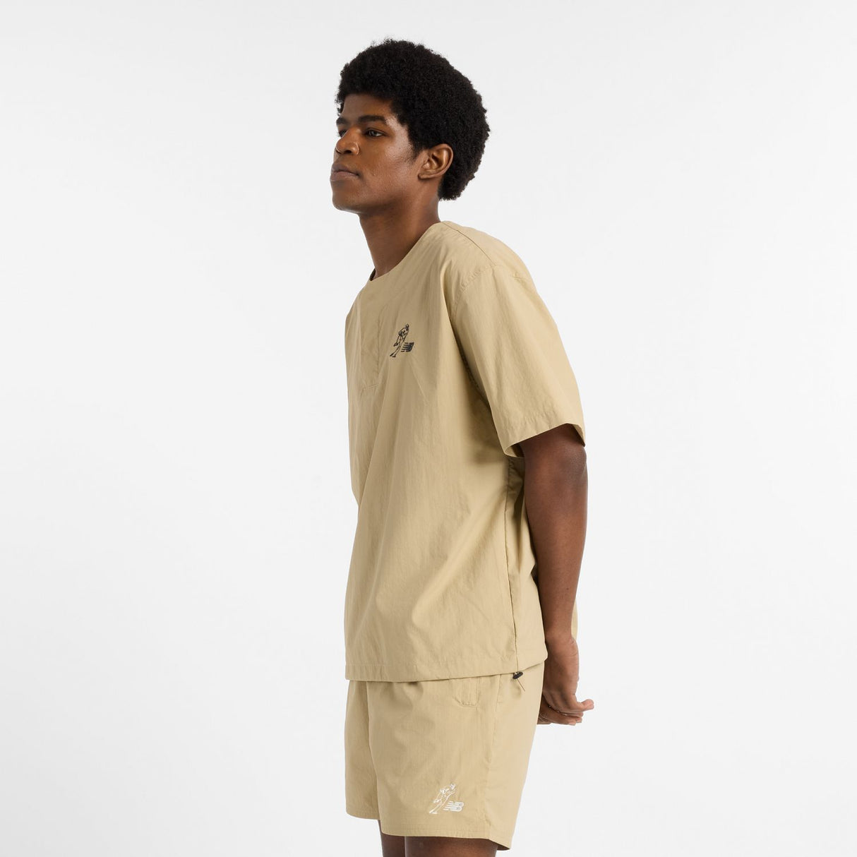 New Balance Men's Shohei Signature Woven Nylon Top-4