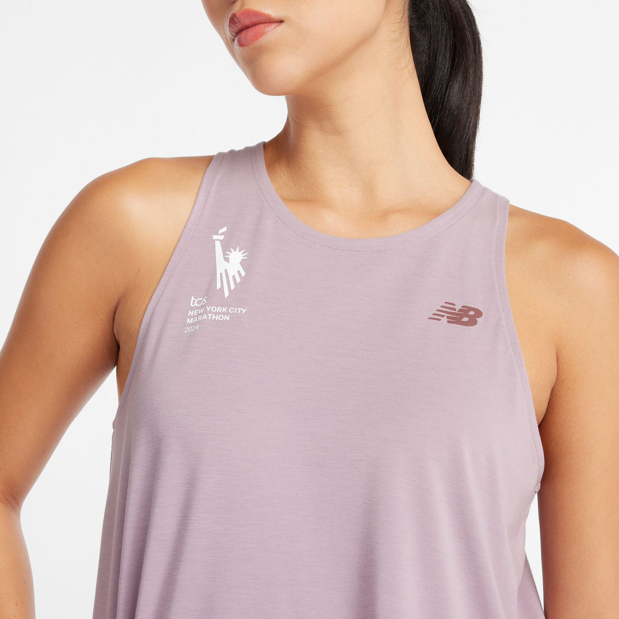 New Balance Women's NYC Marathon Drapey Jersey Tank-6
