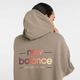 New Balance Women's Multi Color Logo Hoodie-4