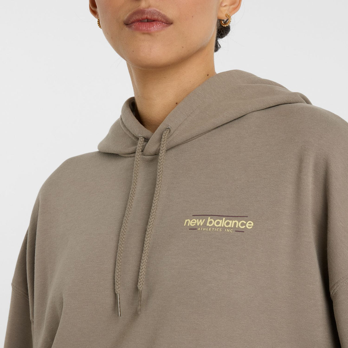 New Balance Women's Multi Color Logo Hoodie-5