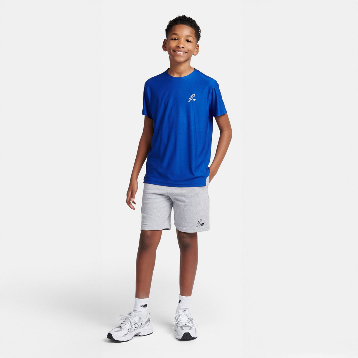 New Balance Youth Shohei Ohtani Fleece Short-4