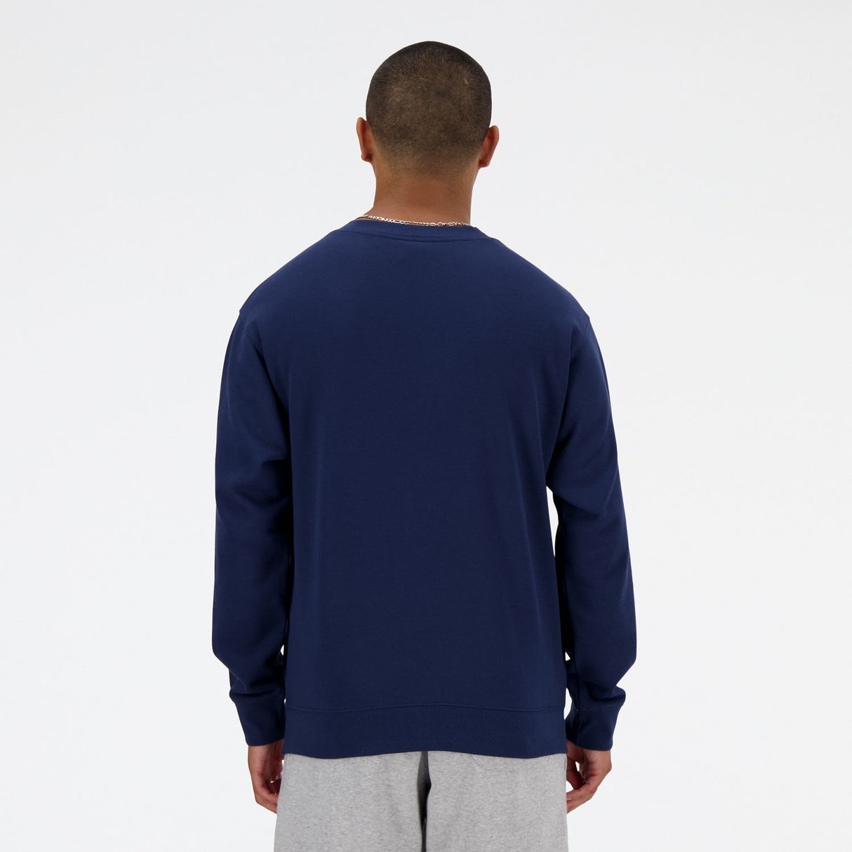 New Balance Men's Sport Essentials French Terry Logo Crew-4