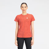 New Balance Women's Q Speed Jacquard Short Sleeve-1