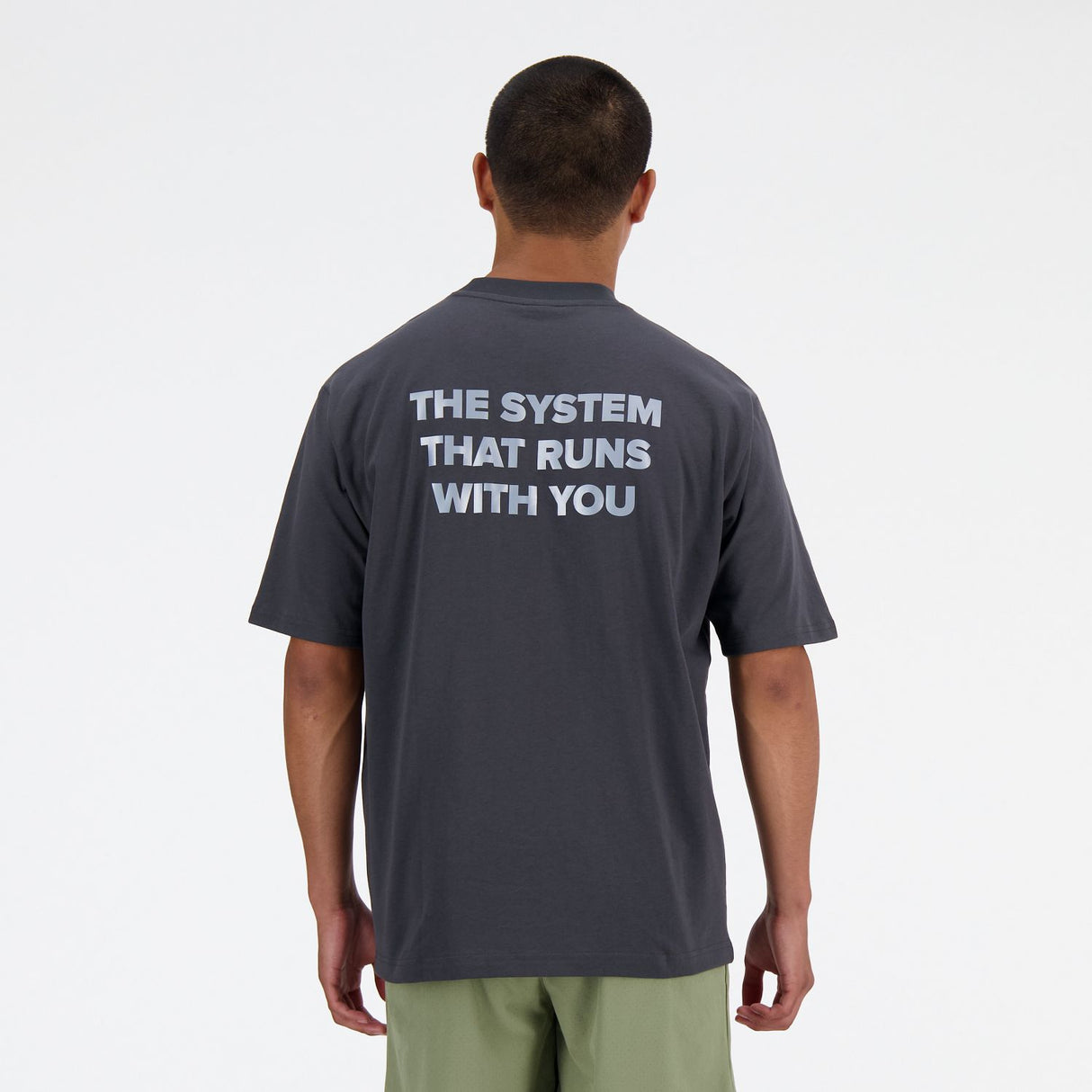 New Balance Men's Shifted Oversized T-Shirt-3