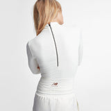 New Balance Women's Bandier Longsleeve Bodysuit-4