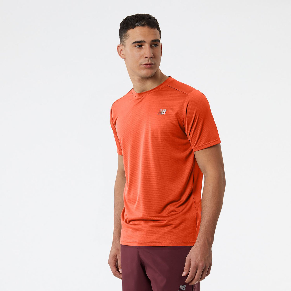 New Balance Men's Core Run Short Sleeve Tee-2