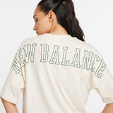 New Balance Women's Graphic Oversized Jersey T-Shirt-5