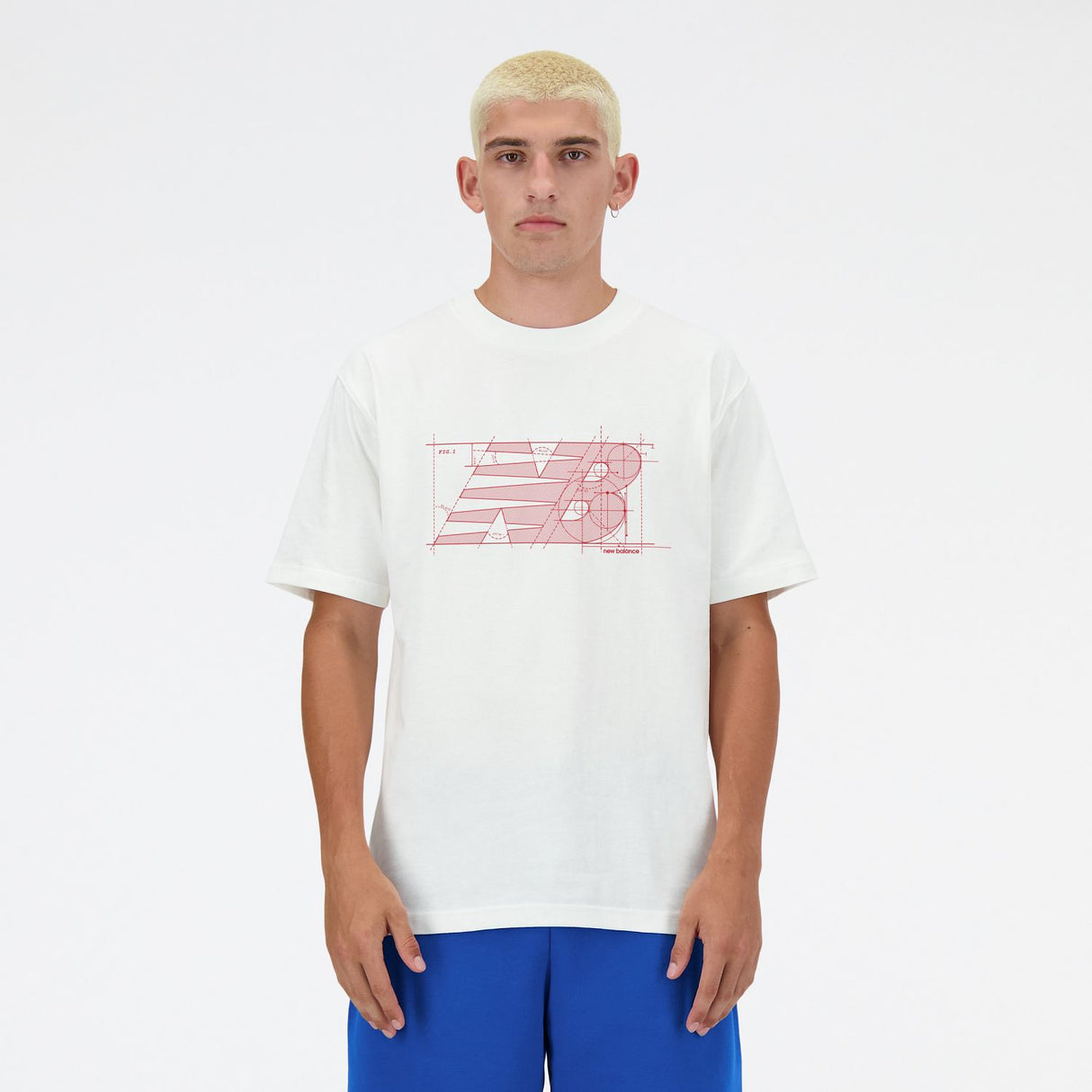 New Balance Men's Science Schematic T-Shirt-1