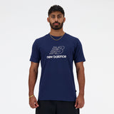 New Balance Men's Sport Graphic V Flying NB Brand T-Shirt-1