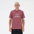 New Balance Men's Sport Graphic V Flying NB Brand T-Shirt-1