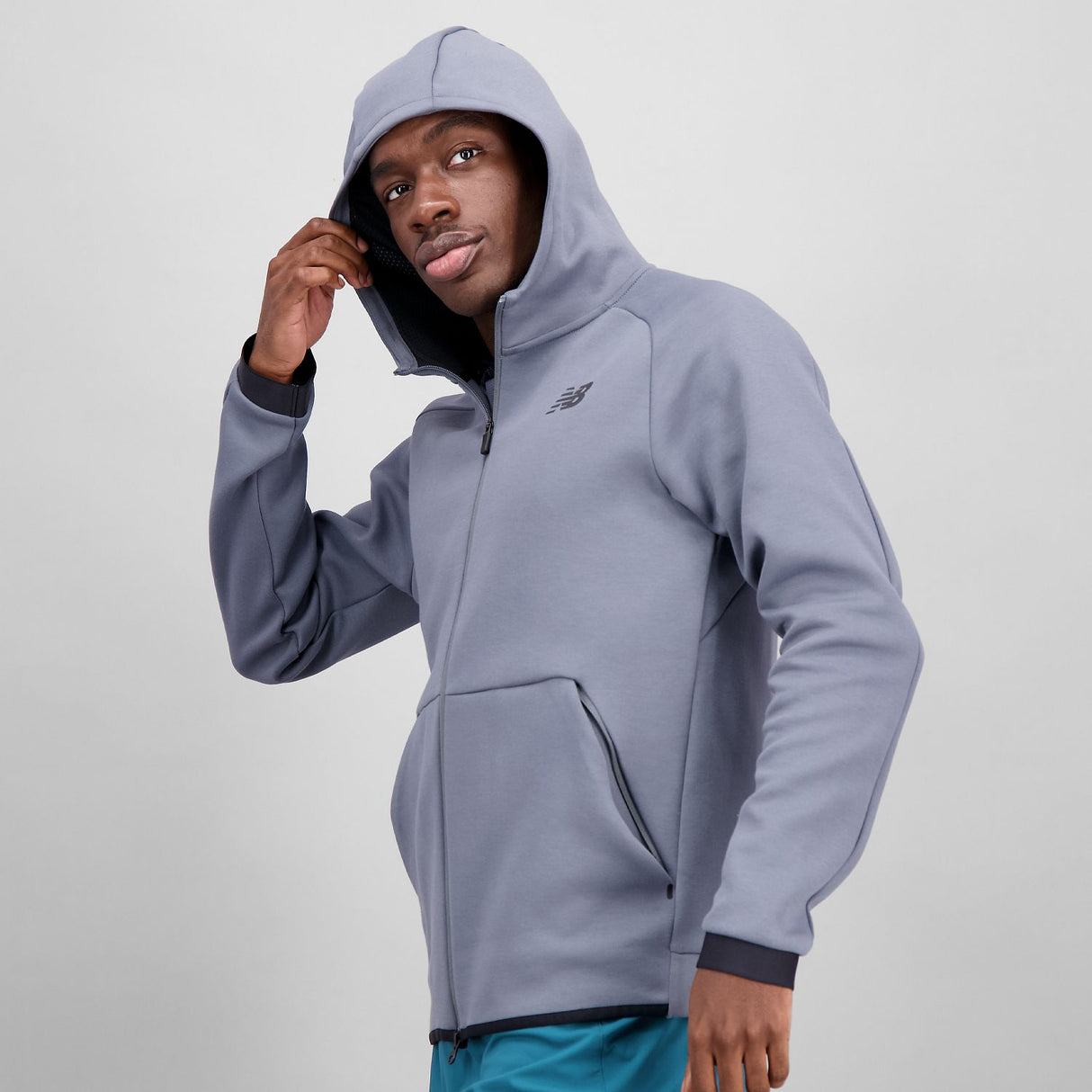 New Balance Men's R.W.Tech Fleece Full Zip Hoodie-2
