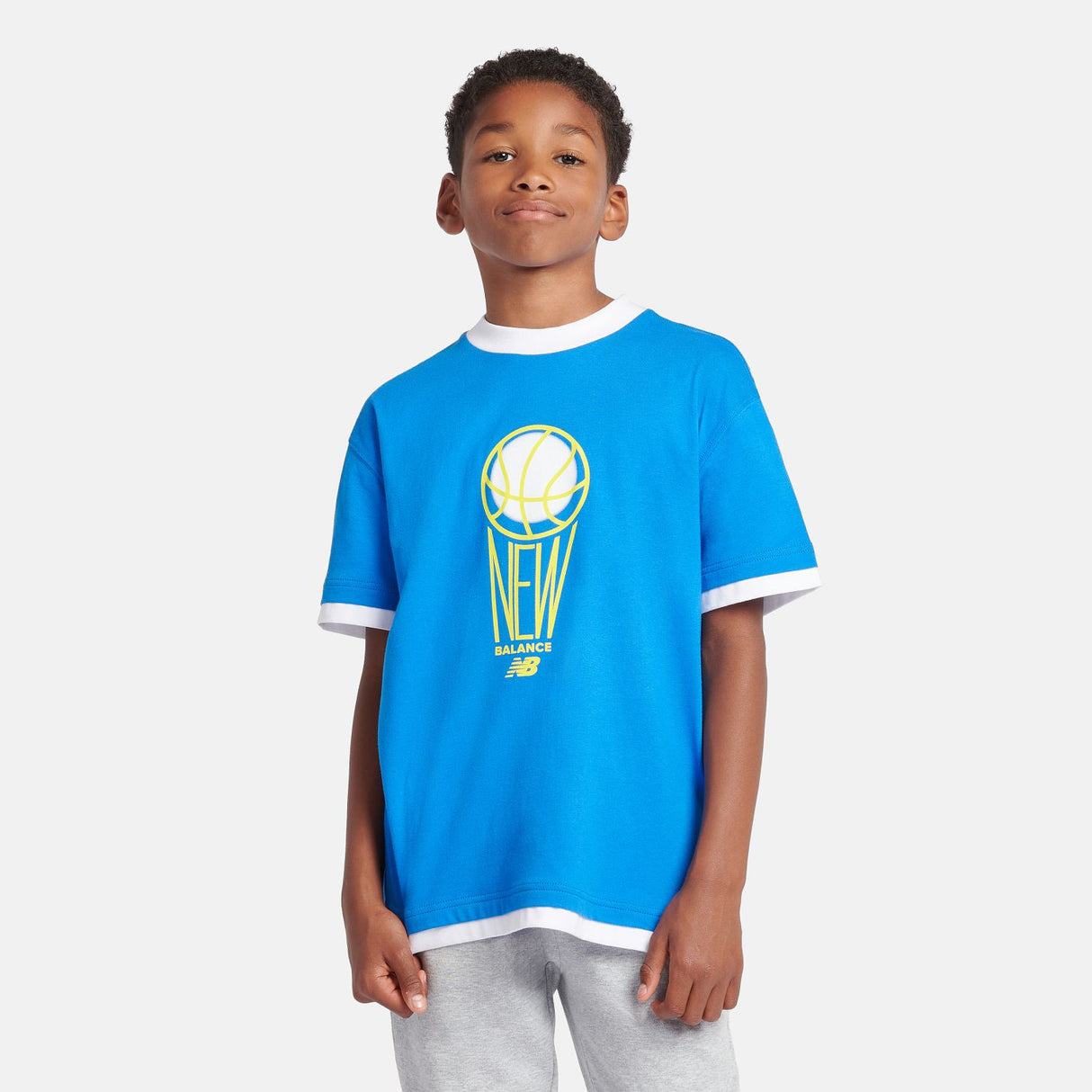 New Balance Youth Hoops Graphic T-Shirt-5