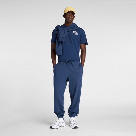 New Balance Men's Left Chest Shoe Sketch T-Shirt-1