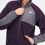 New Balance Women's Q Speed Sherpa Jacket-4