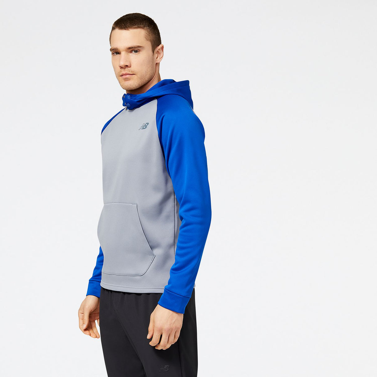 New Balance Men's Baseball Pull Over Hoodie-2