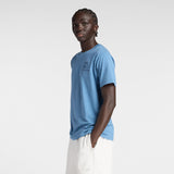 New Balance Men's Left Chest Shoe Sketch T-Shirt-2