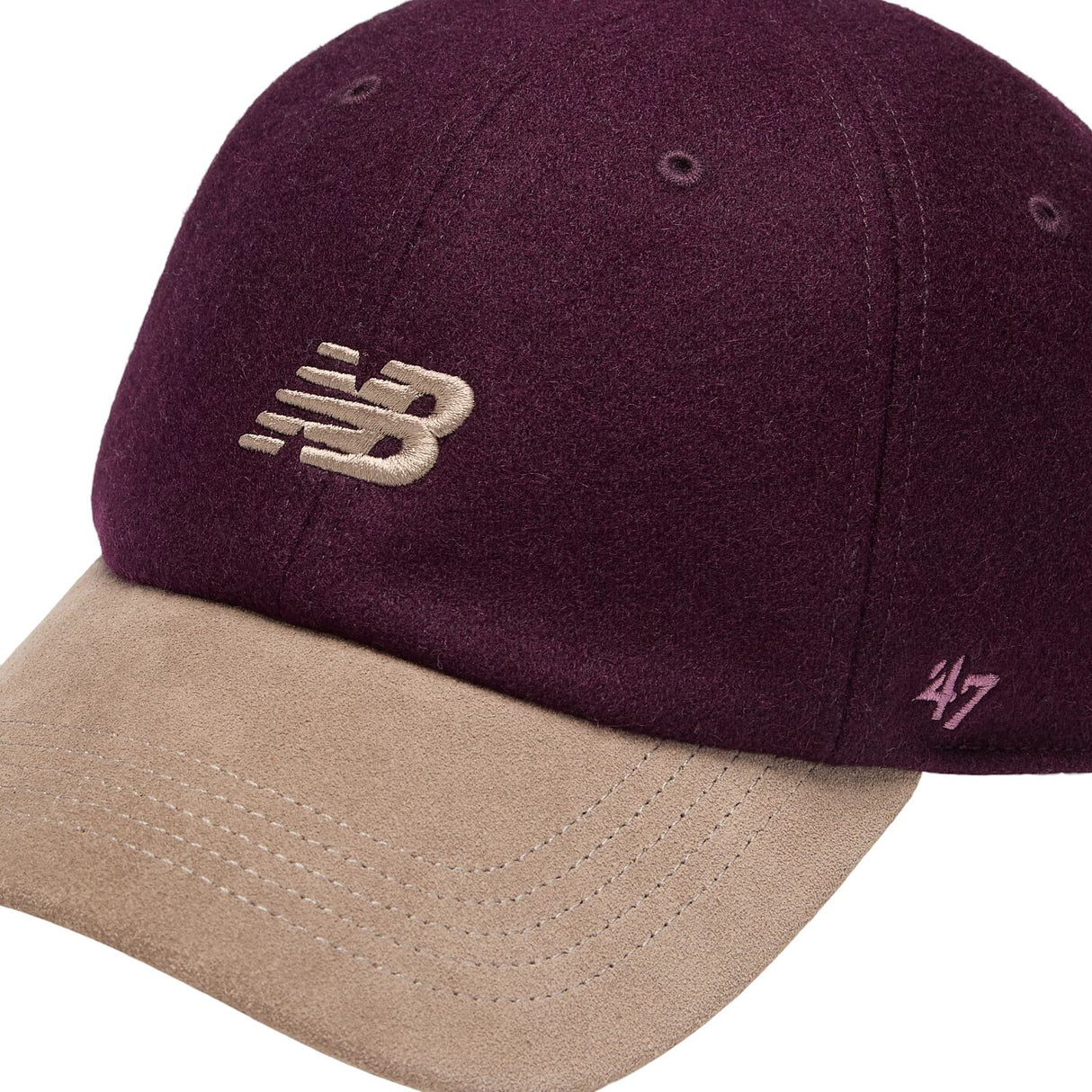 New Balance '47 Clean Up Wool Suede Hat-3