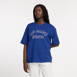 New Balance Women's Graphic Jersey Oversized T-Shirt-1